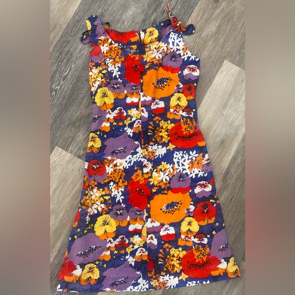 Vintage Floral Dress 60/70s
